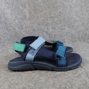 Cat & Jack Shoes Kids 3 Sandals Sport Active Casual Adjustable Straps Blue Green